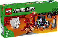 Конструктор LEGO Minecraft Засада возле портала в Нижнем мире 21255 ЛЕГО Майнкрафт