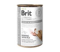 Brit Grain Free VetDiets Joint & Mobility Herring with Pea - дієтичні беззернові консерви з оселедцем і горохом для дорослих собак