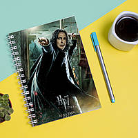 Скетчбук Sketchbook блокнот для рисования с принтом Северус Снегг - Гарри Поттер А3 Кавун 48 KN, код: 8301702
