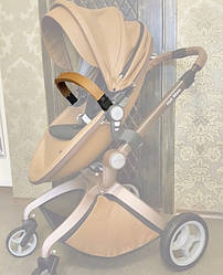 Бампер для коляски Hot Mom. Коричневий