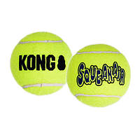 KONG AirDog Squeakair Ball Игрушка воздушный теннисный мяч для собак XS: 3 шт