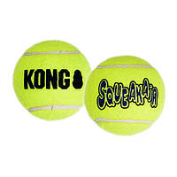 KONG AirDog Squeakair Ball Игрушка воздушный теннисный мяч для собак S: 3 шт