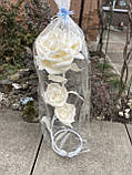 Торшер із ізолону "Троянда" Масляна, фото 4