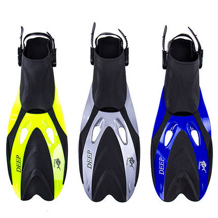 Ласти Dolvor F66 Deep, M (39-43), L (43-46), 3 кольори, з відкритою п'ятою, фото 1