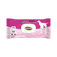 Inodorina Extra Latte e Vaniglia влажные салфетки с молоком и ванилью 40 шт