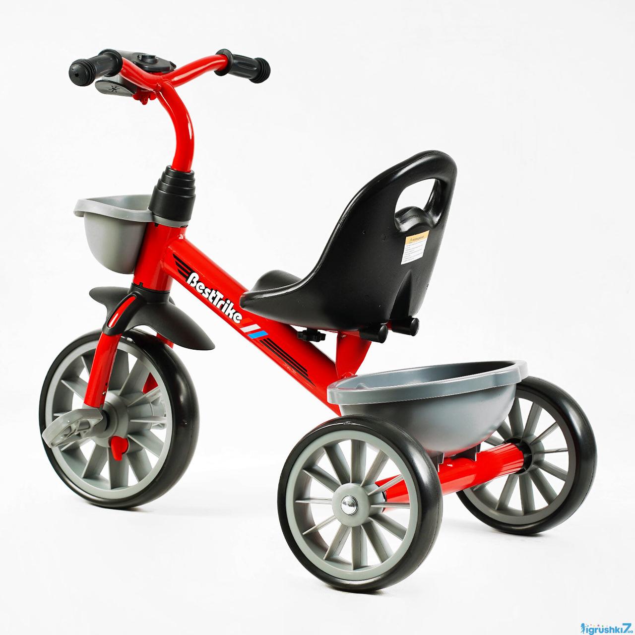 Велосипед 3-х колісний "Best Trike"  колеса EVA , сталева рама.