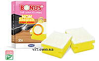 Губка профилированная Bonus B353 Non-Scratch Sponge Scourer 2шт