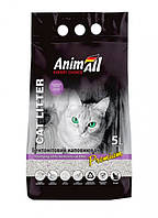 AnimAll Бентонитовый Наполнитель для кошачьего туалета с ароматом лаванды. 5 л