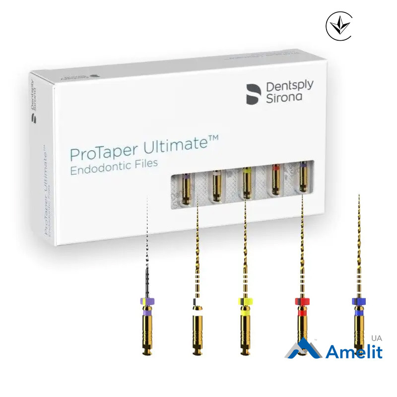 Інструмент машинний ProTaper Ultimate, асорті, 25 мм (Dentsply Sirona),  5 шт./пак.