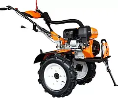 Мотоблок бензиновий GTMGH-7/120-4; 7к.с., ширина 60/100/120см, передач 3вперед/1назад, колеса 10"