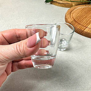 Набір скляних чарок Gina 50 мл 6 шт 6 шт Uniglass, фото 2