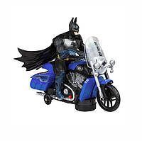Дитяча іграшка "Batman" Мотоцикл на батарейках 3789В зі звуком і підсвіткою, 2 види Синій