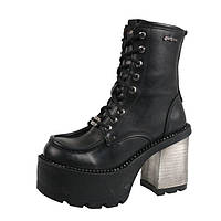 Жіноче взуття NEW ROCK - ITALI BLACK, ITALIAN BLACK, RIBETE BLACK