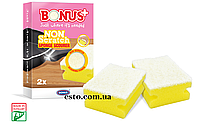 Губка профилированная Bonus B353 Non-Scratch Sponge Scourer 2шт