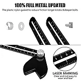 Шаблон / шаблометр плиточника регульований для розмітки плитки під сантехніку та підрозетники з кутовим упором, фото 5