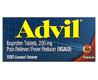 Адвил Advil 100 +15 шт таблеток обезболивающее жаропонижающее ибупрофен 200 мг
