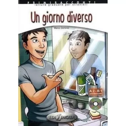 Primiracconti (A2-B1) Un giorno diverso + CD Audio, фото 1