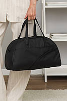 Спортивная сумка текстильна небольшая черная сумка TIGER повседневная унисекс сумка дорожная