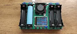 Тестер ємності 18650 Li-ion акумуляторів, зарядка, 4 канала