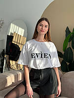 Жіночі суперстильні шорти з екошкіри, фото 7