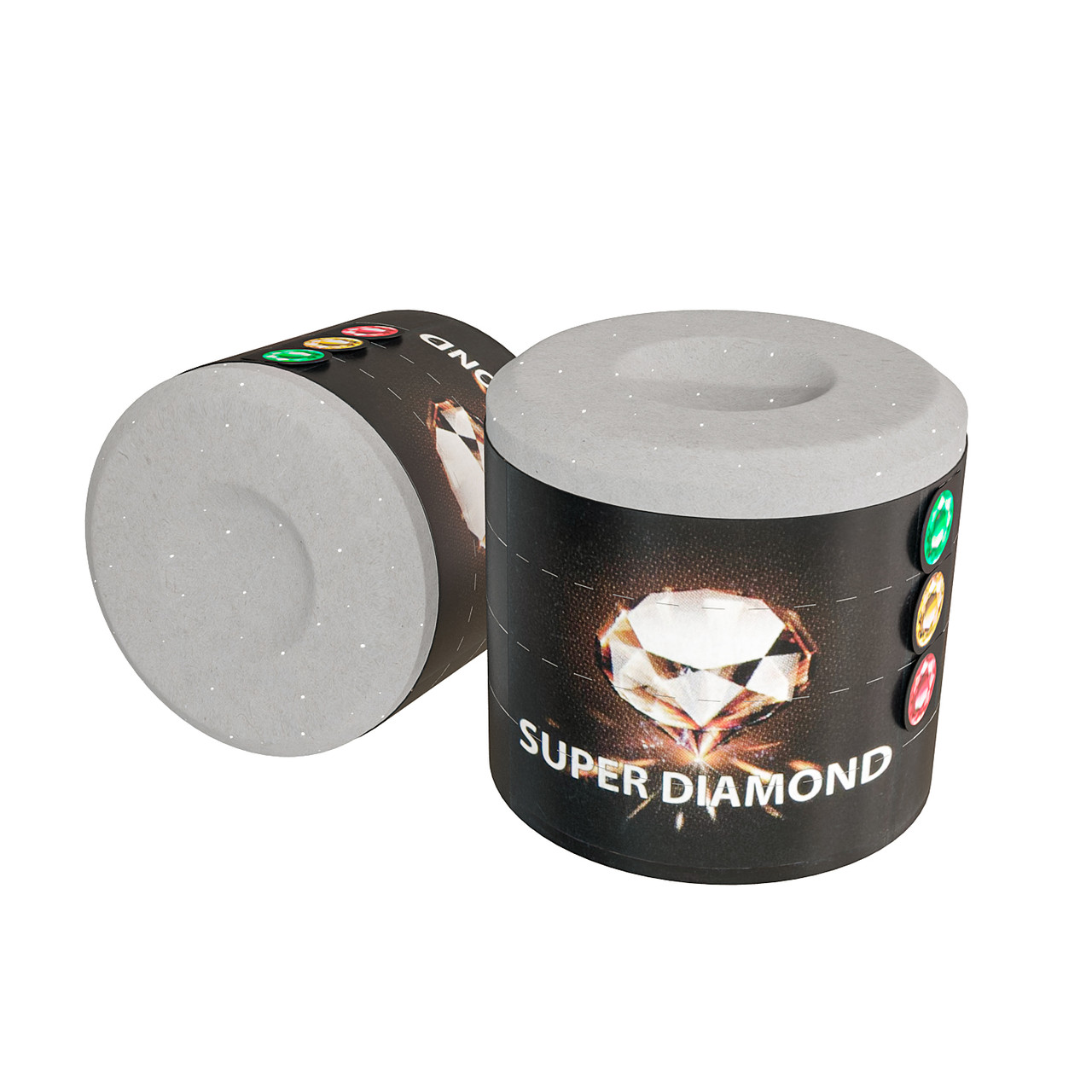 Крейда більярдна Super Diamond Grey Круглий 1шт
