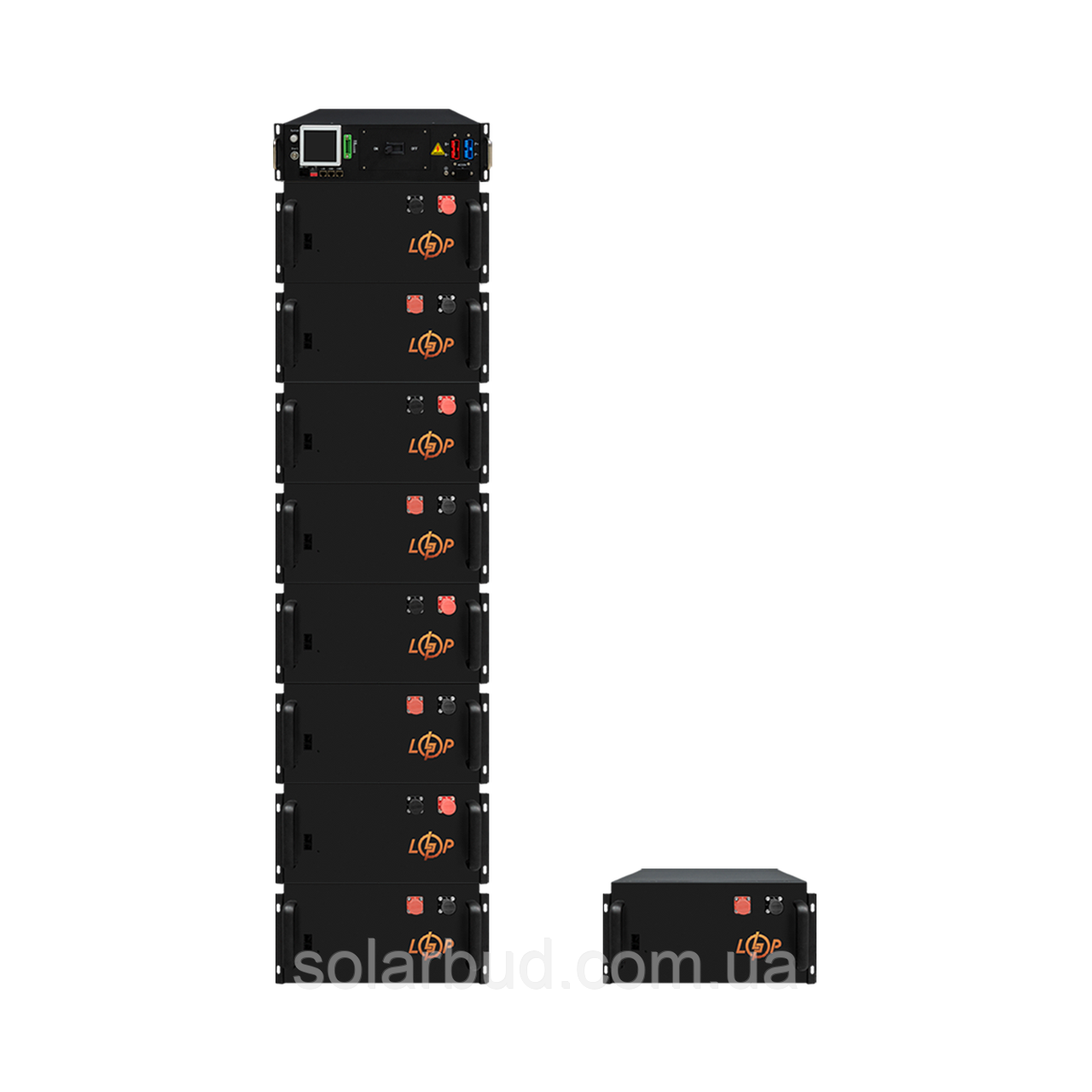 Високовольтний акумулятор LP LiFePO4 Battery HVM 460,8V 100Ah (46080 Wh) BMS 125А метал, фото 1