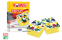 Губка профилированная Bonus B476 Magical Sponge Scourer 2шт