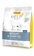 Лечебный кормJosera Help Dog Weight & Diabetic Ветеринарная диета с домашней птицей для регулировки и