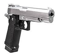 Детский пистолет Кольт 1911 Hi-Capa Galaxy металлический серебристый 6 мм