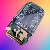 Роторна електробритва Kemei KM-TX7 (Потужність 5 Вт, Дисплей, USB заряджання), фото 3