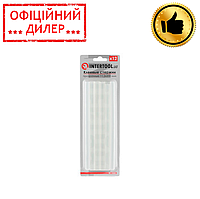 Комплект стрижнів клейових прозорих 11,2 мм * 200 мм, 12 шт INTERTOOL RT-1020 STP