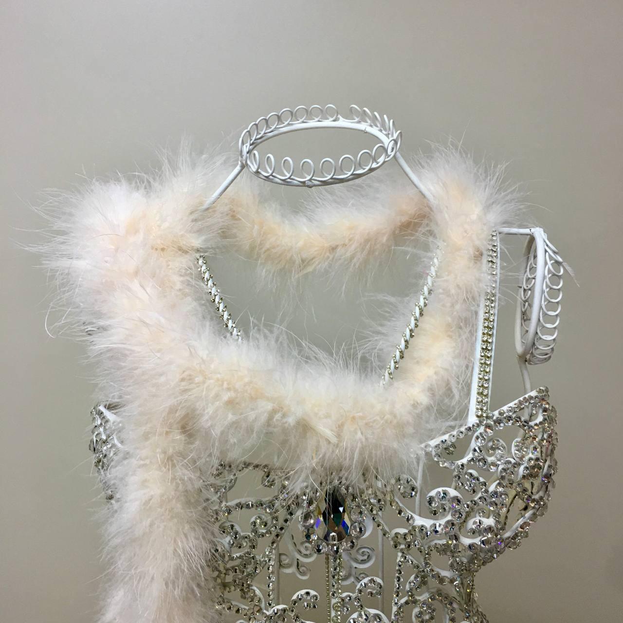 Боа  марабу довжина 1,9 м, колір Lotus 20 гр