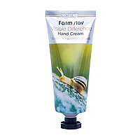 Крем для рук с муцином улитка FARMSTAY Visible Difference Hand Cream Snail 100 мл LP, код: 8331765