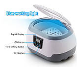 Ультразвукова ванна-мийка GT-F5 з дисплеєм для манікюрних інструментів, на 600 мл., 35 Вт., фото 7