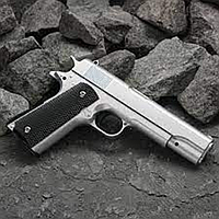 Детский пистолет Кольт 1911 5.1 Hi-Capa Galaxy металлический серебристый 6 мм