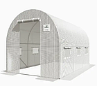 Теплиця садова, парник Польща 2х3,5х2 м біла 7м2 (002921), фото 5