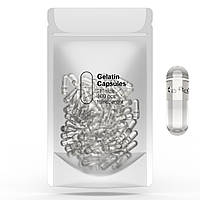 Капсули желатинові "1" прозорі порожні 100 шт. 0,50 мл тверді Желатинові капсули для ліків