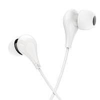 Навушники BOROFONE BM24 Milo universal earphones with mic White