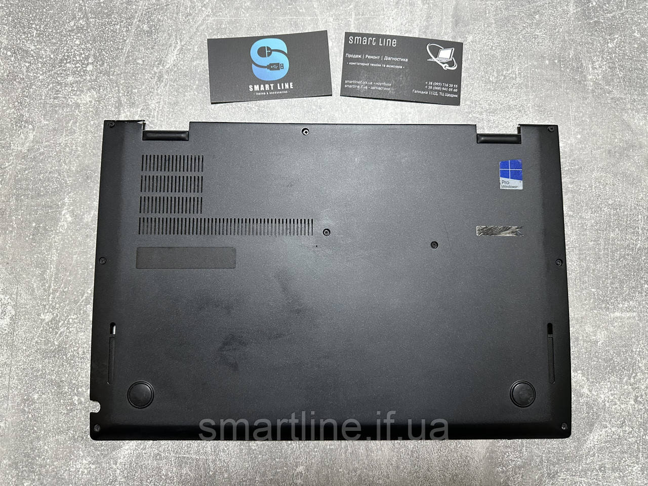 Нижня частина корпусу піддон корито сервісна кришка для ноутбука Lenovo ThinkPad X1 Yoga Gen 1 | SCB0K40141, фото 1
