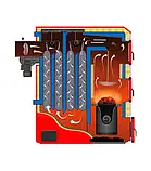 Твердопаливний котел високої потужності EcoMatix High Power 250кВт, фото 3