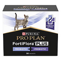 Pro Plan FortiFlora PLUS Пробиотик с пребиотиком для взрослых кошек и котят 30 шт. х 1,5 г