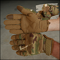 Военные тактические перчатки и рукавицы с пальцами мультикам летние для военных зсу
