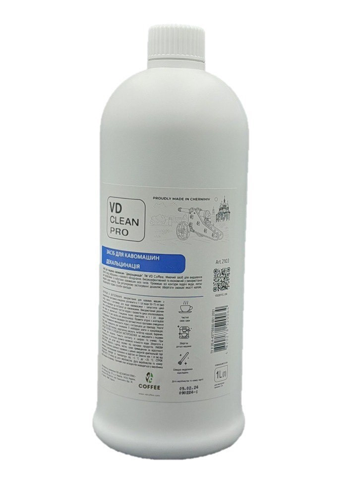 Засіб для видалення накипу VD Clean Pro 1л