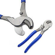 Набір інструменту:кліщі для обжиму, опресовки кабельних наконечників 6-50мм², кабелеріз до 10мм², набір кільцевих клем., фото 2