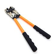 Набір інструменту:кліщі для обжиму, опресовки кабельних наконечників 6-50мм², кабелеріз до 10мм², набір кільцевих клем., фото 3