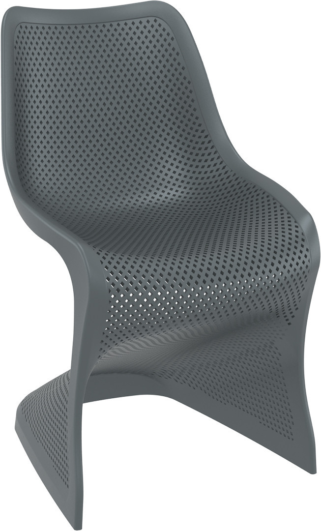 Крісло пластикове Bloom chair, Siesta, Туреччина сірий