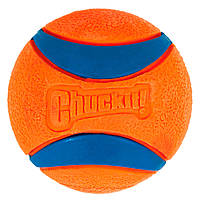 ChukIT! ULTRA BALL - Игрушка теннисный мяч ультра для собак средних размеров 6,5 см