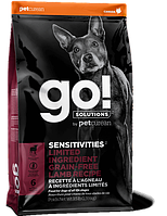 GO! Sensitivities Limited Ingredient Lamb Recipe Dog Formula сухой корм для щенков и взрослых собак с