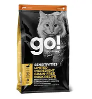 GO! Sensitivities Limited Ingredient Duck Cat Formula беззерновой корм для кошек с уткой 7,3 кг
