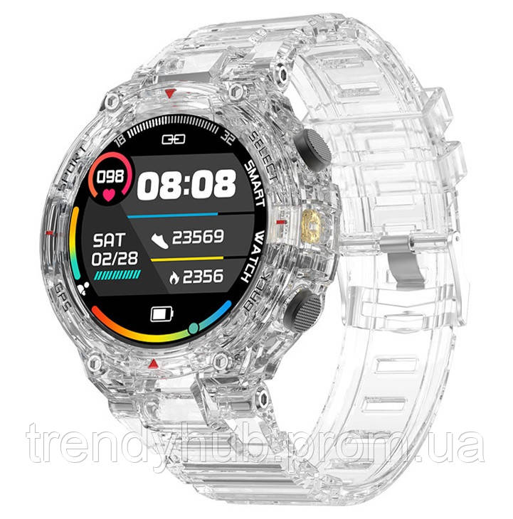 Умные часы Uwatch DT5 Compass White LP, код: 8417932 - фото 1 - id-p2111521753